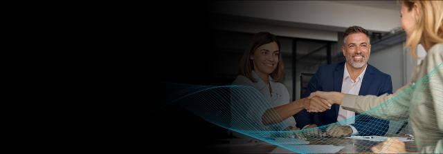 Utility C&I program manager evaluating customer data and insights from JD Power Key Account Research