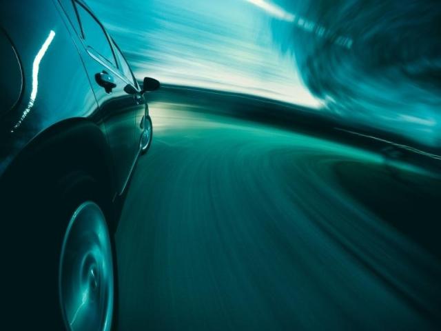 Vehicle driving in the fastlane