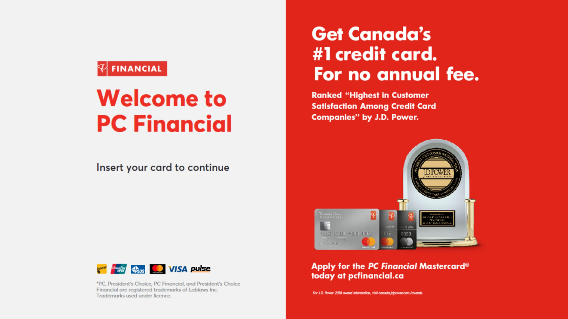 Canada Credit Card Awards_PC Financial