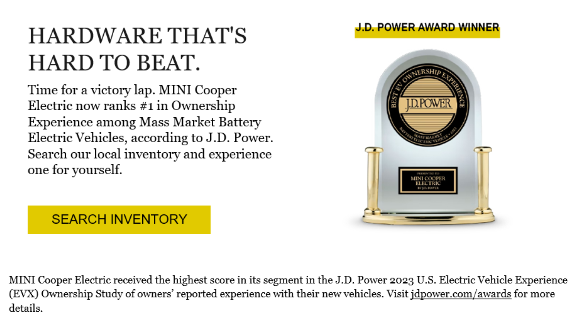 Mini - Ownership Award Example