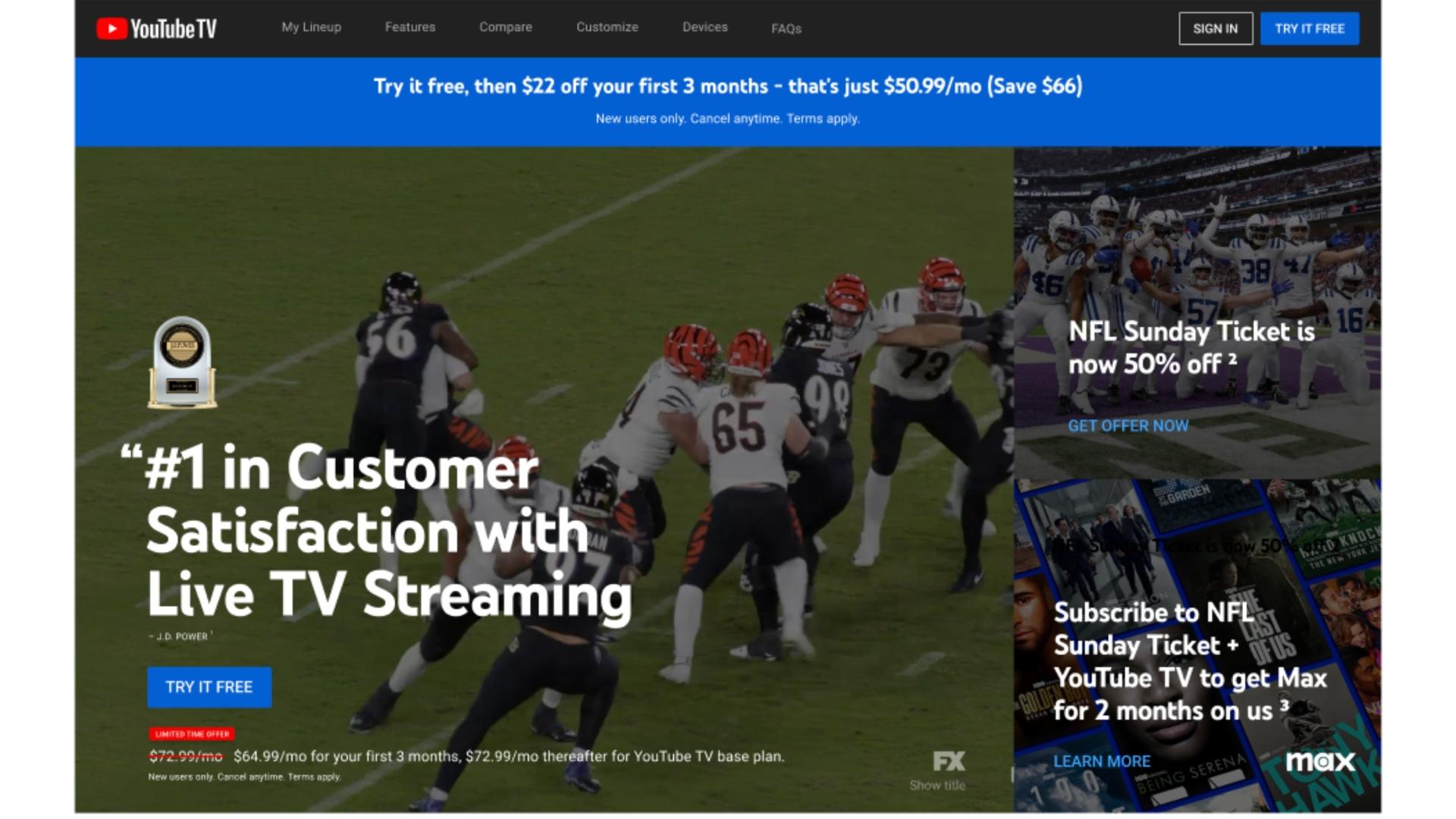 YouTube TV