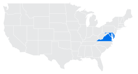 Virginia, Maryland, and the USA