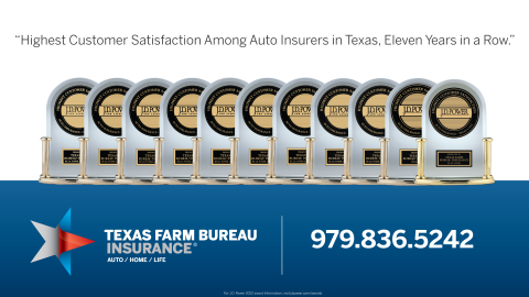 Auto Insurance Award Example_Texas Farm Bureau