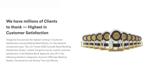 Canada Retail Banking Award Example_Tangerine