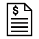 a lease paper icon