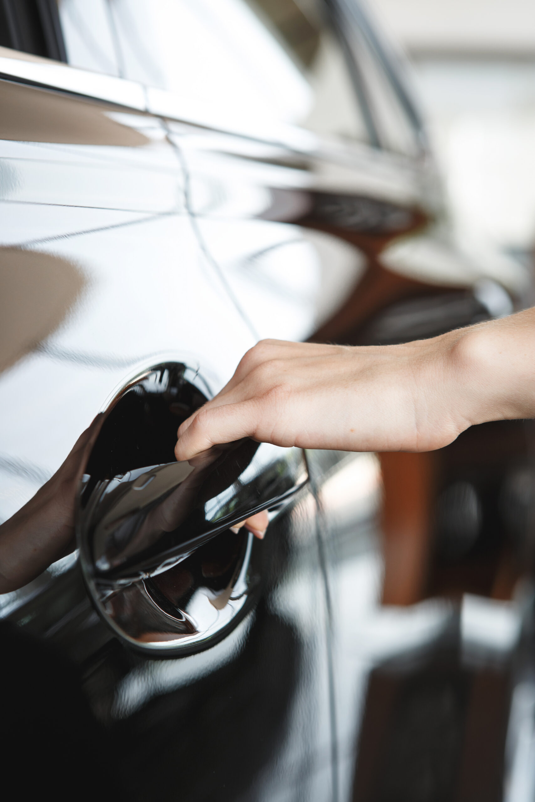 car handle door opening
